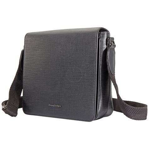 zegna leather bag